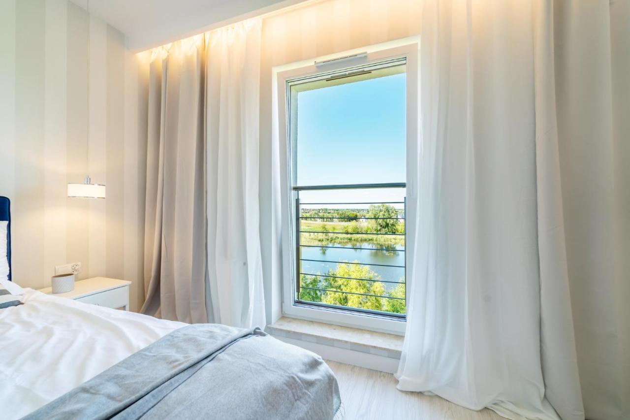 Belle View - 3Pok, Nawet 5 Lozek, Piekny Widok Na Rzeke, Tv55" Z Netflix I Max, Parking, Winda Lägenhet Iława Exteriör bild